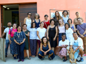 SESC participants with Vila Autódromo leaders. Photo by Luiza de Andrade